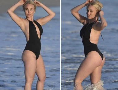 Jorgie Porter: Η ξανθιά καλλονή με τα καταγάλανα μάτια κάτω από τον καυτό ήλιο (φωτό)